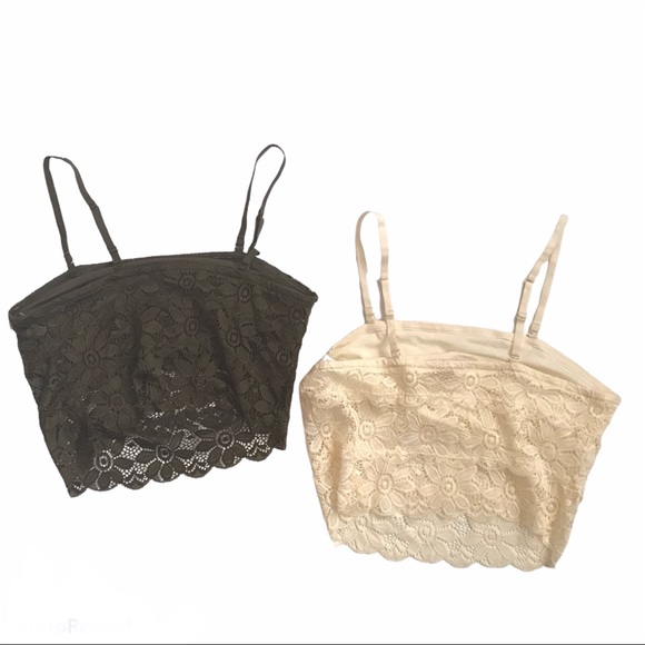 SO Pretty Little Layers Lace Bandeau Bralette L - Picture 6 of 6